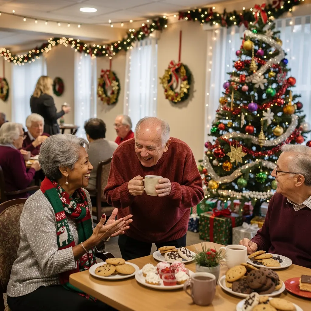 Fitnessraum mit speziellen GerГ¤ten fГјr Г¤ltere Erwachsene