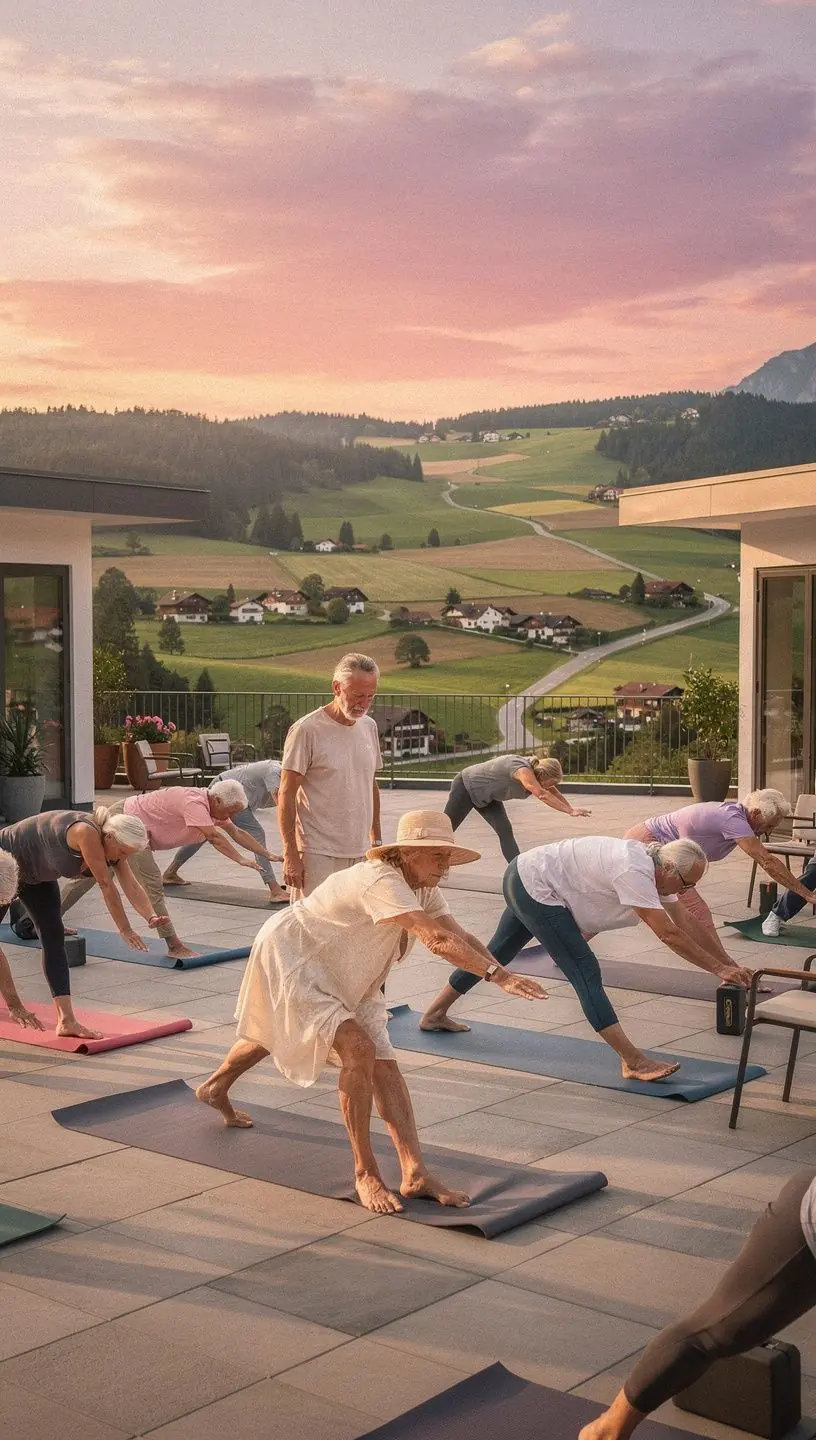 Bibliothek mit gemГјtlichen Leseecken fГјr Г¤ltere Bewohner